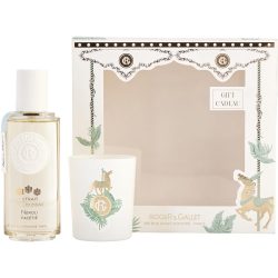 Eau De Cologne Spray 3.4 Oz & Scented Candle 2 Oz - Roger & Gallet Neroli Facetie By Roger & Gallet