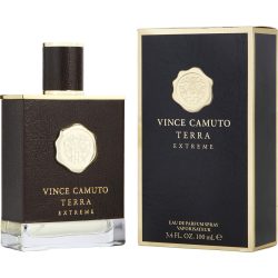 Eau De Pafum Spray 3.4 Oz - Vince Camuto Terra Extreme By Vince Camuto