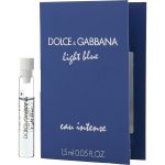 Eau De Parfum 0.05 Oz Vial On Card - D & G Light Blue Eau Intense By Dolce & Gabbana