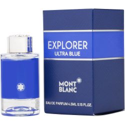 Eau De Parfum 0.15 Oz Mini - Mont Blanc Explorer Ultra Blue By Mont Blanc