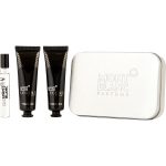 Eau De Parfum 0.25 Oz Mini & Aftershave Balm 1 Oz & Shower Gel 1 Oz - Mont Blanc Legend Night By Mont Blanc