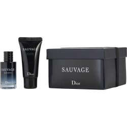 Eau De Parfum 0.34 Oz Mini & Shower Gel 0.67 Oz - Dior Sauvage By Christian Dior