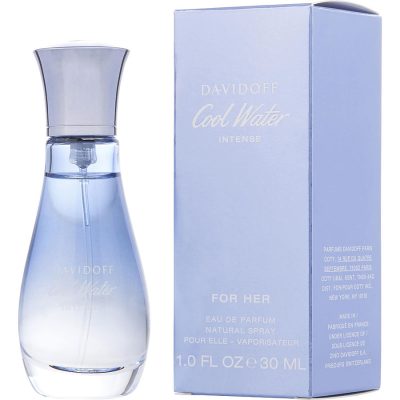 Eau De Parfum Spray 1 Oz - Cool Water Intense By Davidoff