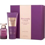 Eau De Parfum Spray 1.7 Oz & Body Lotion 6.7 Oz - Abercrombie & Fitch Authentic Night By Abercrombie & Fitch