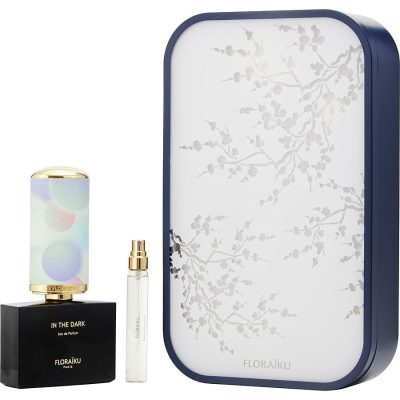 Eau De Parfum Spray 1.7 Oz & Eau De Parfum 0.33 Oz Mini - Floraiku In The Dark By Floraiku
