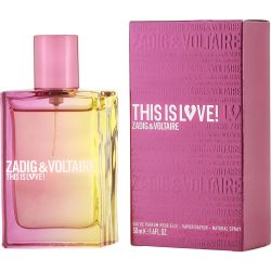 Eau De Parfum Spray 1.7 Oz - Zadig & Voltaire This Is Love! By Zadig & Voltaire