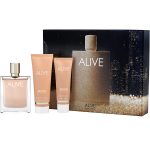 Eau De Parfum Spray 2.7 Oz & Body Lotion 2.5 Oz & Shower Gel 1.6 Oz - Hugo Boss Alive By Hugo Boss