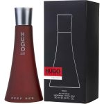 Eau De Parfum Spray 3 Oz - Hugo Deep Red By Hugo Boss