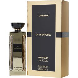 Eau De Parfum Spray 3.3 Oz - Lalique Noir Premier Or Intemporel 1888 By Lalique