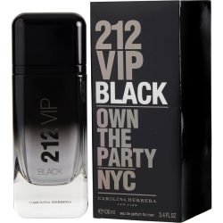 Eau De Parfum Spray 3.4 Oz - 212 Vip Black By Carolina Herrera