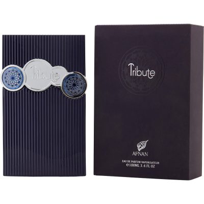 Eau De Parfum Spray 3.4 Oz - Afnan Tribute Blue By Afnan Perfumes