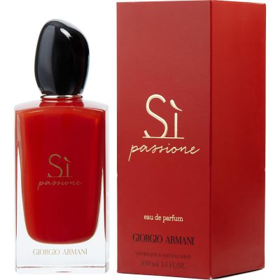 Eau De Parfum Spray 3.4 Oz - Armani Si Passione By Giorgio Armani