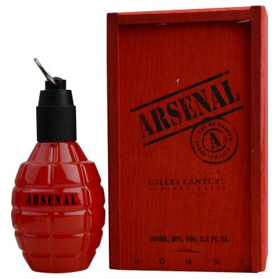 Eau De Parfum Spray 3.4 Oz - Arsenal Red New By Gilles Cantuel