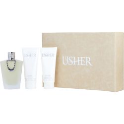 Eau De Parfum Spray 3.4 Oz & Body Lotion 3.4 Oz & Body Wash 3.4 Oz - Usher By Usher