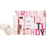 Eau De Parfum Spray 3.4 Oz & Body Souffle 3.4 Oz & Bath And Shower Gel 3.4 Oz - Sweet Like Candy By Ariana Grande By Ariana Grande