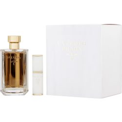 Eau De Parfum Spray 3.4 Oz & Eau De Parfum Refillable Spray 0.27 Oz Mini - Prada La Femme By Prada