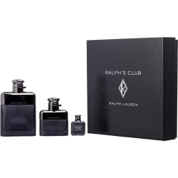 Eau De Parfum Spray 3.4 Oz & Eau De Parfum Spray 1 Oz & Eau De Parfum 0.24 Oz Mini - Ralph'S Club By Ralph Lauren