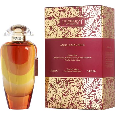 Eau De Parfum Spray 3.4 Oz - Merchant Of Venice Andalusian Soul By Merchant Of Venice