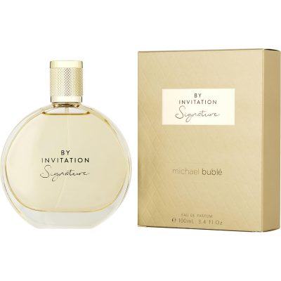 Eau De Parfum Spray 3.4 Oz - Michael Buble By Invitation Signature By Michael Buble