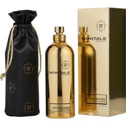 Eau De Parfum Spray 3.4 Oz - Montale Paris Aoud Queen Roses By Montale