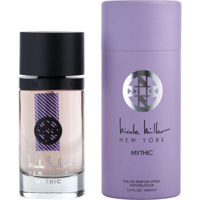 Eau De Parfum Spray 3.4 Oz (New Packaging) - Nicole Miller Legends Mythic By Nicole Miller