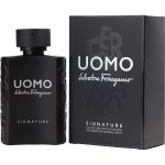 Eau De Parfum Spray 3.4 Oz - Salvatore Ferragamo Uomo Signature By Salvatore Ferragamo