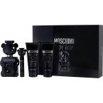Eau De Parfum Spray 3.4 Oz & Shower Gel 3.4 Oz & Aftershave Balm 3.3 Oz & Eau De Parfum Spray 0.33 Oz - Moschino Toy Boy By Moschino
