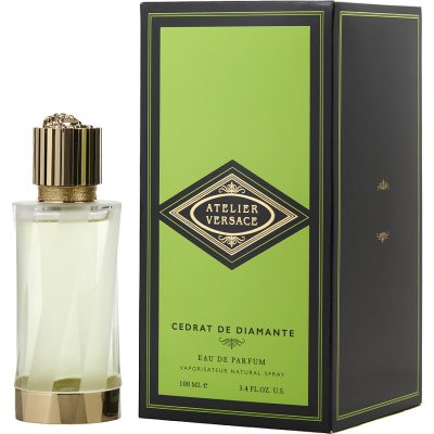 Eau De Parfum Spray 3.4 Oz - Versace Atelier Cedrat De Diamante By Gianni Versace