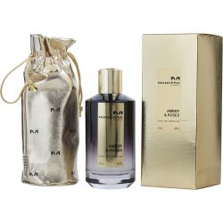 Eau De Parfum Spray 4 Oz - Mancera Amber & Roses By Mancera