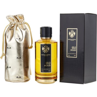 Eau De Parfum Spray 4 Oz - Mancera Gold Aoud By Mancera