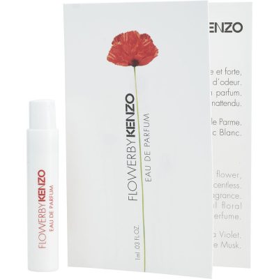 Eau De Parfum Spray Vial On Card - Kenzo Flower By Kenzo