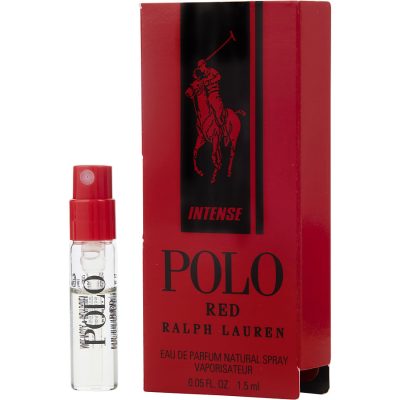 Eau De Parfum Spray Vial On Card - Polo Red Intense By Ralph Lauren
