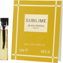 Eau De Parfum Vial On Card - Sublime By Jean Patou