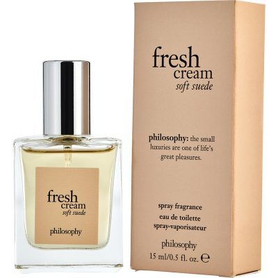 Edt Spray 0.5 Oz - Philosophy Fresh Cream Soft Suede By Philosophy