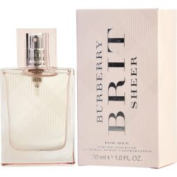 Edt Spray 1 Oz - Burberry Brit Sheer By Burberry