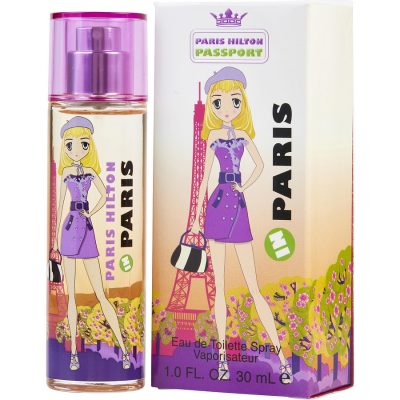 Edt Spray 1 Oz - Paris Hilton Passport Paris By Paris Hilton