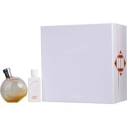 Edt Spray 1.6 Oz & Body Lotion 1.35 Oz - Eau Des Merveilles By Hermes