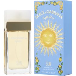 Edt Spray 1.6 Oz (Limited Edition) - D & G Light Blue Sun By Dolce & Gabbana