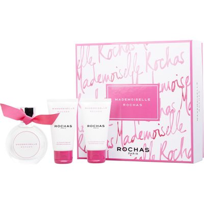 Edt Spray 1.7 Oz & Body Lotion 1.7 Oz & Shower Gel 1.7 Oz - Mademoiselle Rochas By Rochas