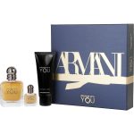Edt Spray 1.7 Oz & Shower Gel 2.5 Oz & Edt 0.25 Oz Mini - Emporio Armani Stronger With You By Giorgio Armani