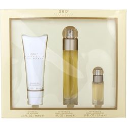 Edt Spray 1.7 Oz & Shower Gel 3 Oz & Edt Spray 0.25 Oz - Perry Ellis 360 By Perry Ellis