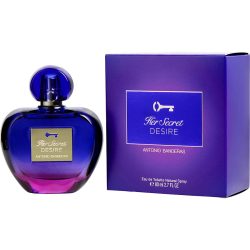 Edt Spray 2.7 Oz - Her Secret Desire By Antonio Banderas