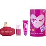 Edt Spray 2.7 Oz & Nail Polish & Lip Gloss - Agatha Ruiz De La Prada Love Love Love By Agatha Ruiz De La Prada