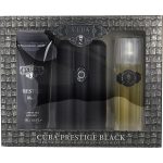 Edt Spray 3 Oz & Aftershave Spray 3.3 Oz & Shower Gel 6.6 Oz - Cuba Prestige Black By Cuba
