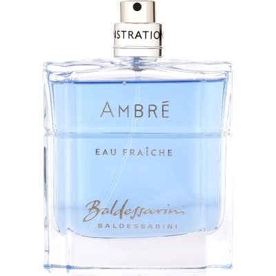Edt Spray 3 Oz *Tester - Baldessarini Ambre Eau Fraiche By Baldessarini