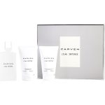 Edt Spray 3.3 Oz & After Shave Balm 3.3 Oz & Shower Gel 3.3 Oz - Carven L'Eau Intense By Carven