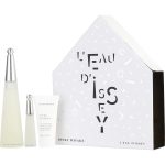 Edt Spray 3.3 Oz & Body Lotion 1.6 Oz & Edt Spray 0.33 Oz Mini - L'Eau D'Issey By Issey Miyake