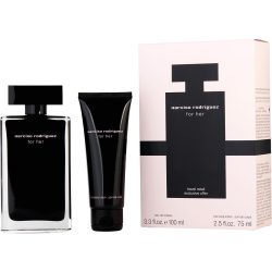 Edt Spray 3.3 Oz & Body Lotion 2.5 Oz (Travel Offer) - Narciso Rodriguez By Narciso Rodriguez