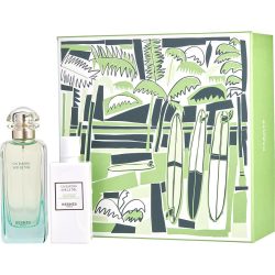 Edt Spray 3.3 Oz & Body Lotion 2.7 Oz - Un Jardin Sur Le Nil By Hermes