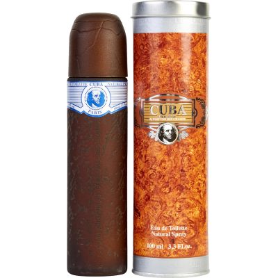 Edt Spray 3.3 Oz - Cuba Blue By Cuba